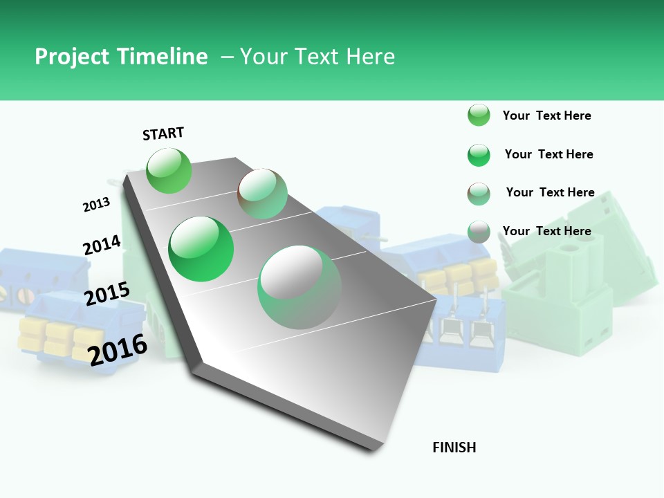 Electrical Component Terminal PowerPoint Template