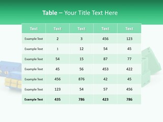 Electrical Component Terminal PowerPoint Template