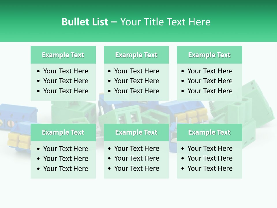 Electrical Component Terminal PowerPoint Template