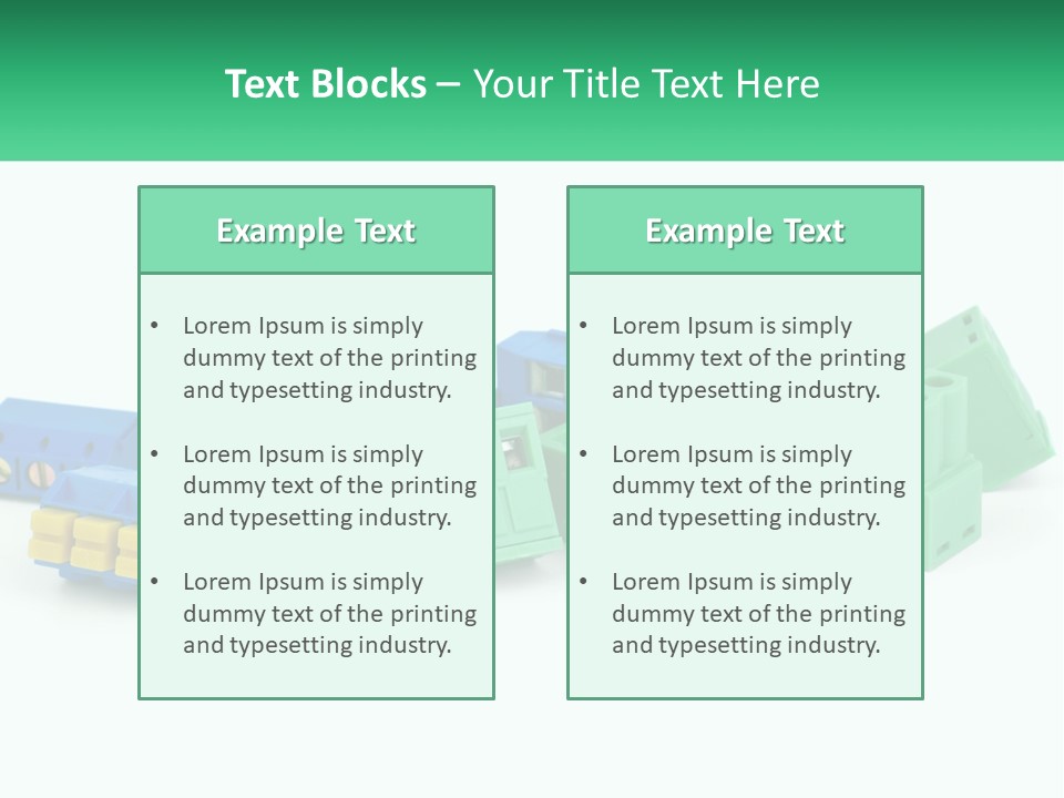 Electrical Component Terminal PowerPoint Template