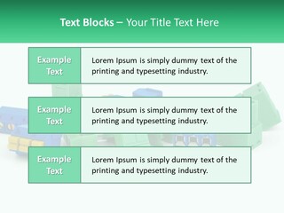 Electrical Component Terminal PowerPoint Template
