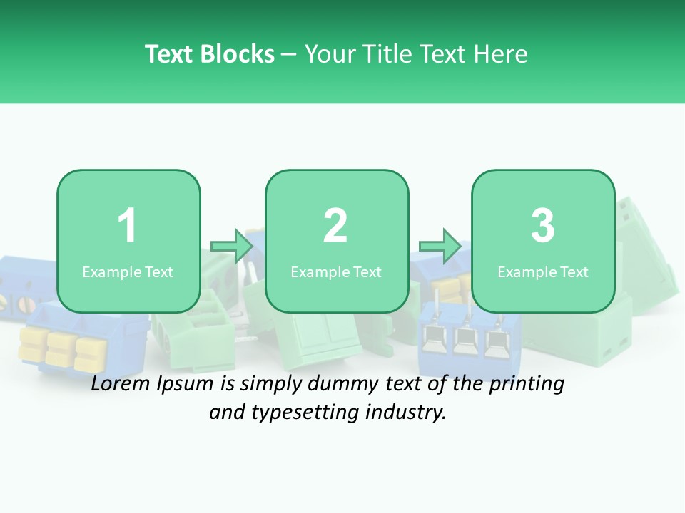 Electrical Component Terminal PowerPoint Template