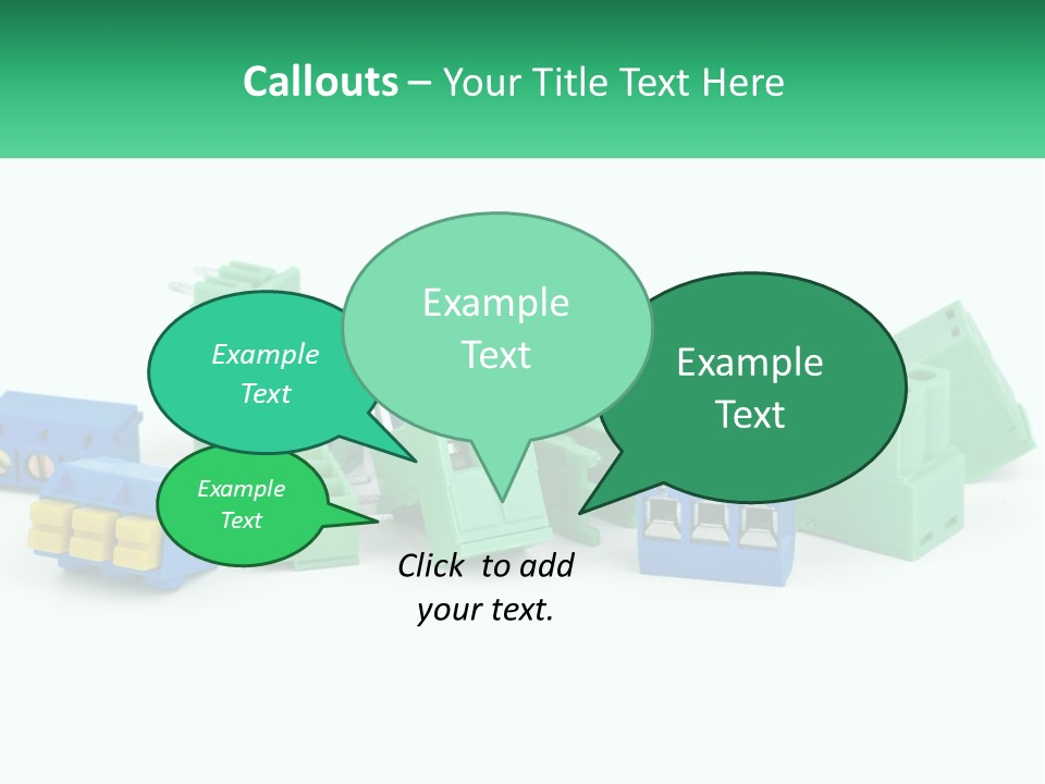 Electrical Component Terminal PowerPoint Template
