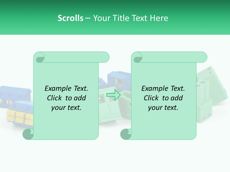 Electrical Component Terminal PowerPoint Template