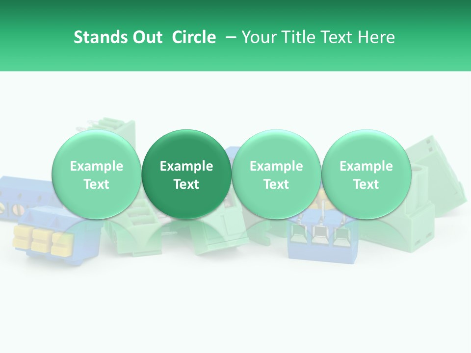 Electrical Component Terminal PowerPoint Template