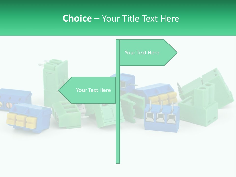 Electrical Component Terminal PowerPoint Template