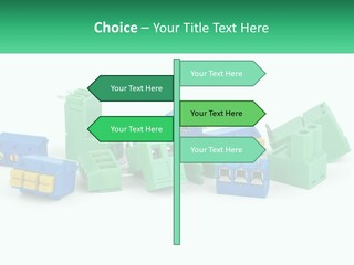 Electrical Component Terminal PowerPoint Template