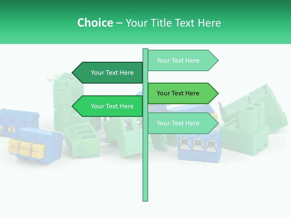 Electrical Component Terminal PowerPoint Template
