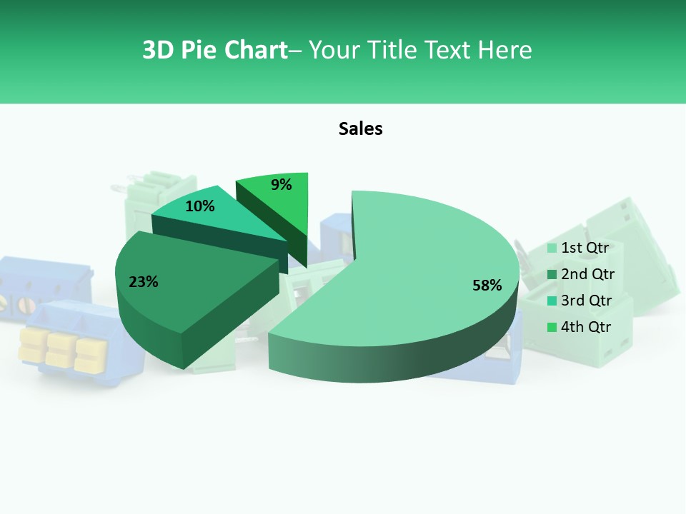 Electrical Component Terminal PowerPoint Template