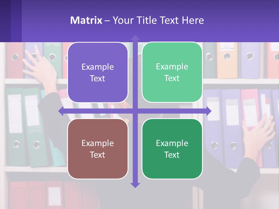 Holiday Beauty Stress PowerPoint Template