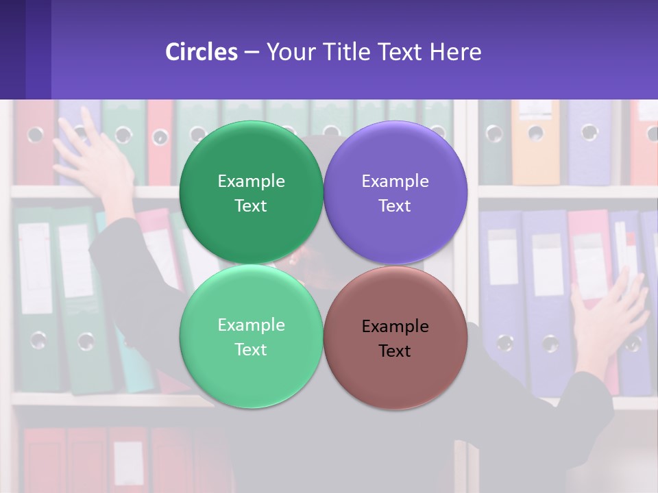 Holiday Beauty Stress PowerPoint Template