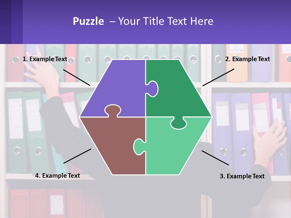 Holiday Beauty Stress PowerPoint Template