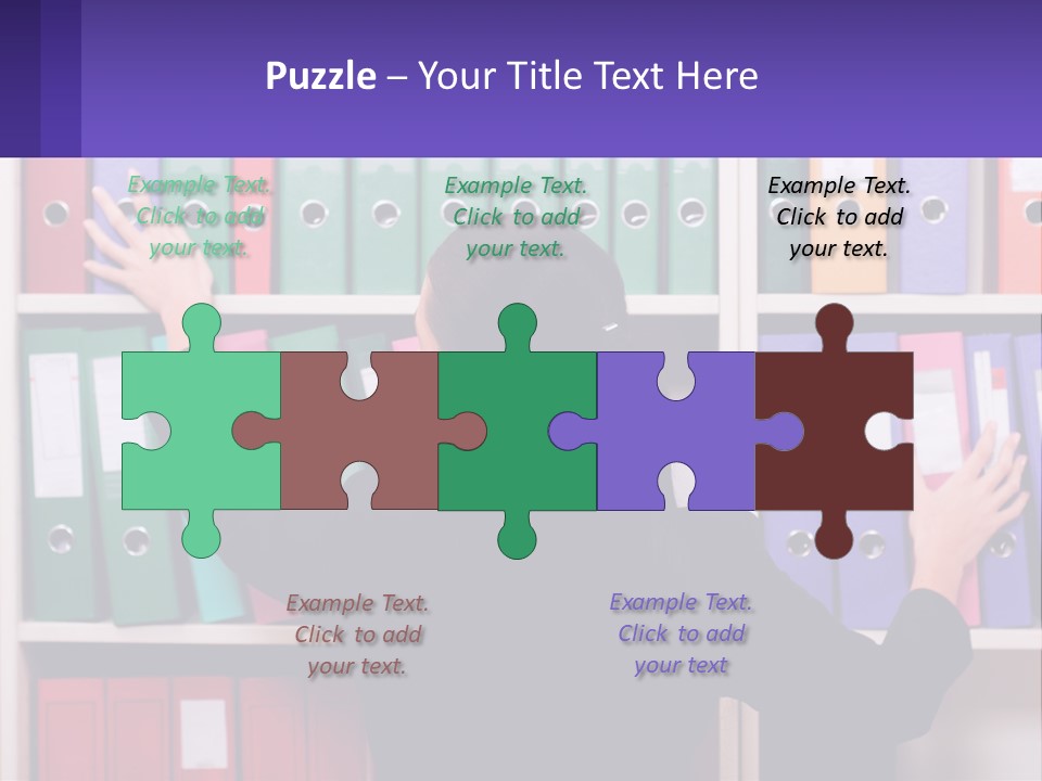 Holiday Beauty Stress PowerPoint Template