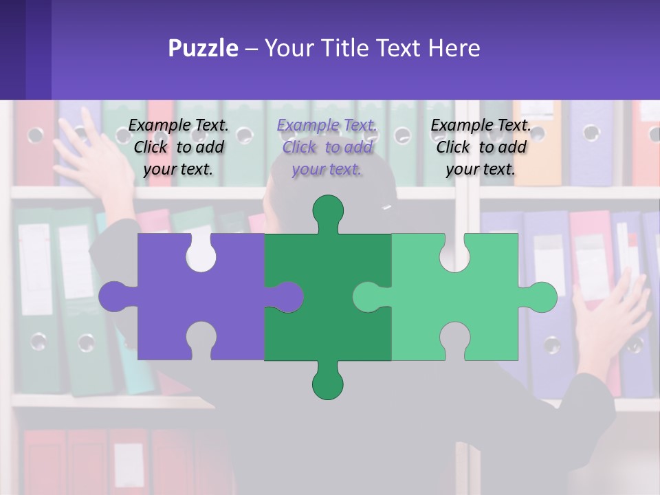 Holiday Beauty Stress PowerPoint Template