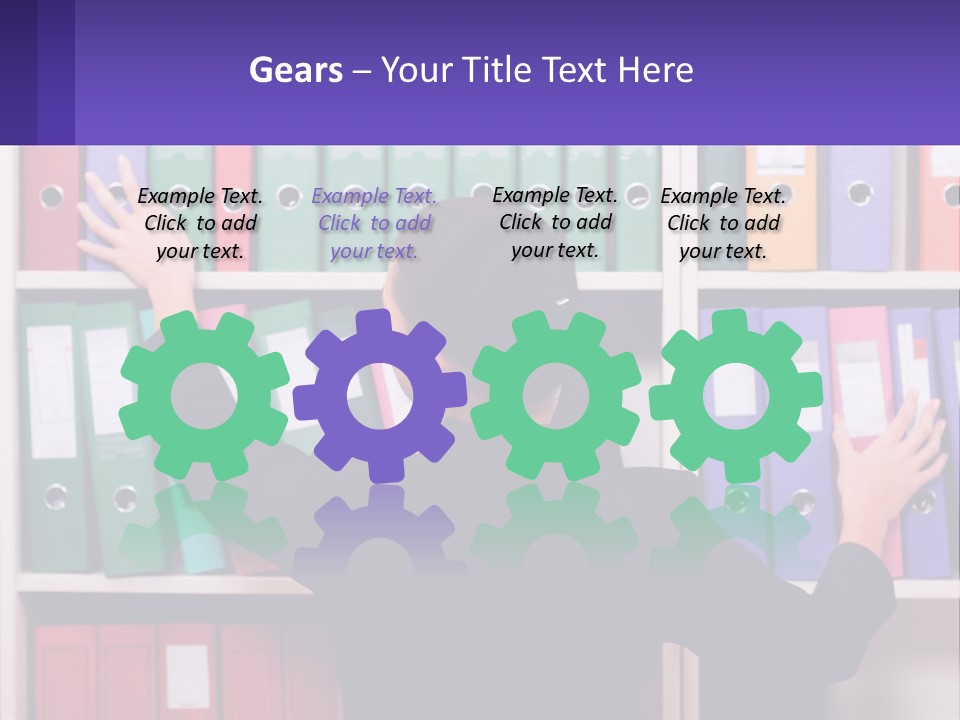 Holiday Beauty Stress PowerPoint Template