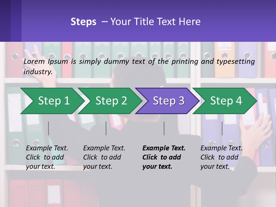 Holiday Beauty Stress PowerPoint Template