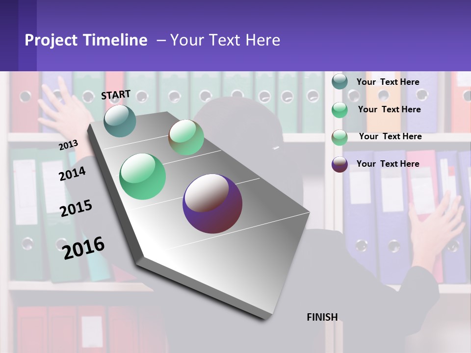 Holiday Beauty Stress PowerPoint Template
