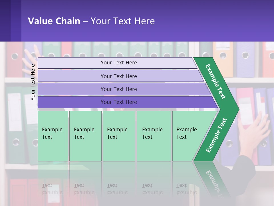 Holiday Beauty Stress PowerPoint Template