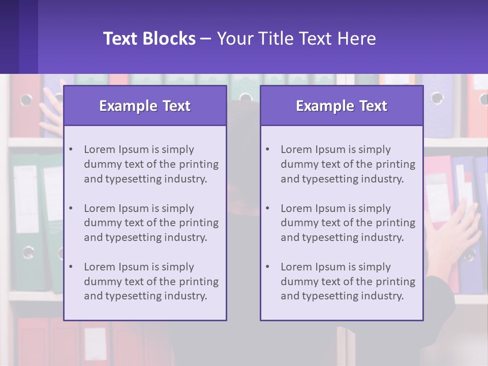 Holiday Beauty Stress PowerPoint Template