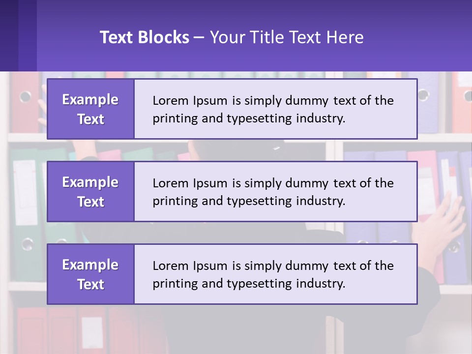 Holiday Beauty Stress PowerPoint Template