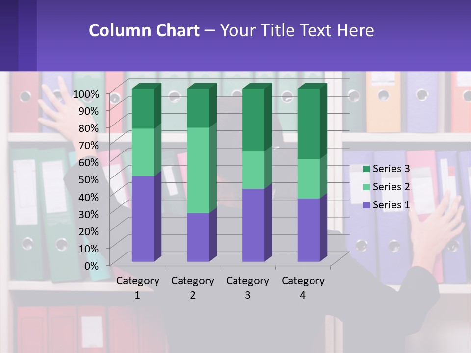 Holiday Beauty Stress PowerPoint Template