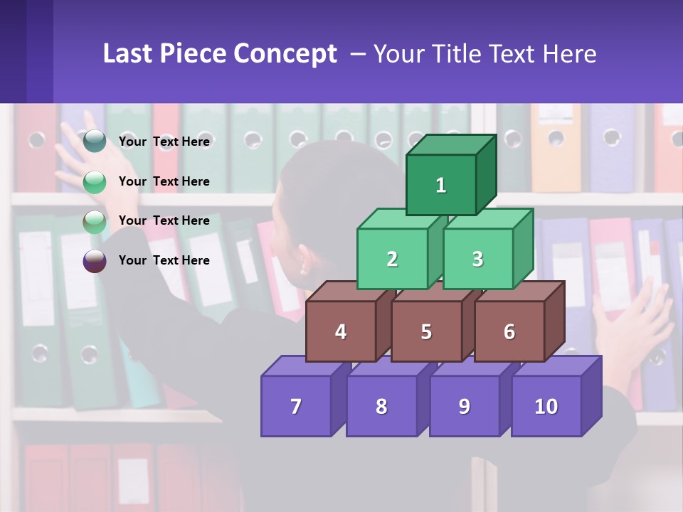 Holiday Beauty Stress PowerPoint Template