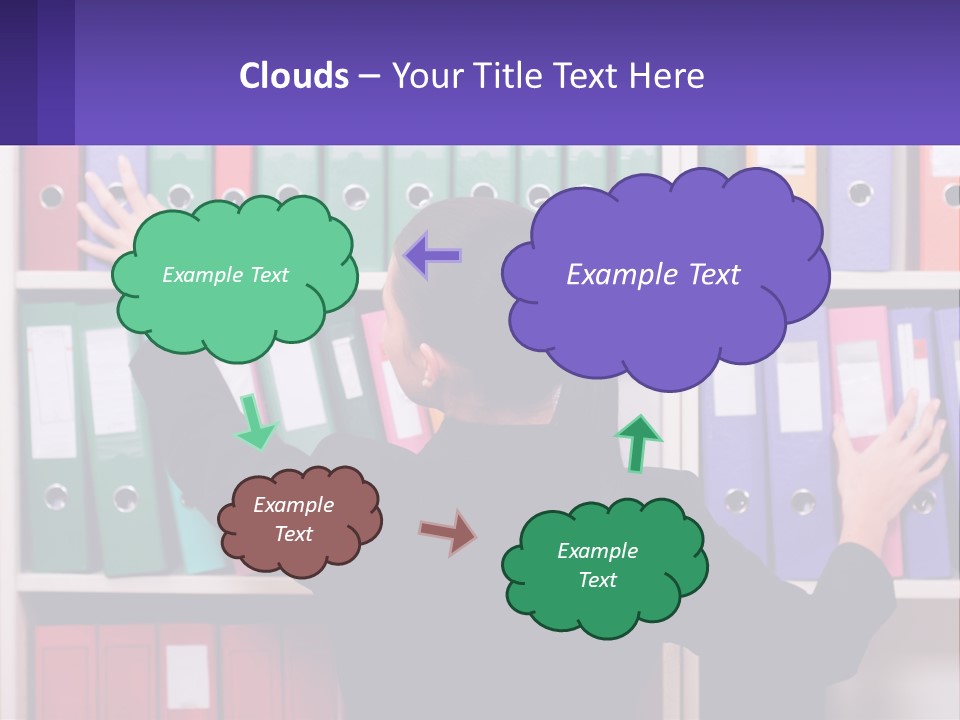 Holiday Beauty Stress PowerPoint Template