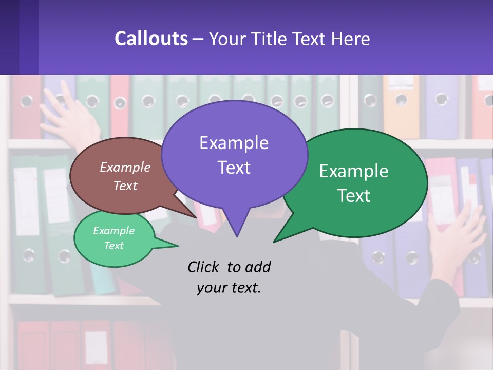 Holiday Beauty Stress PowerPoint Template