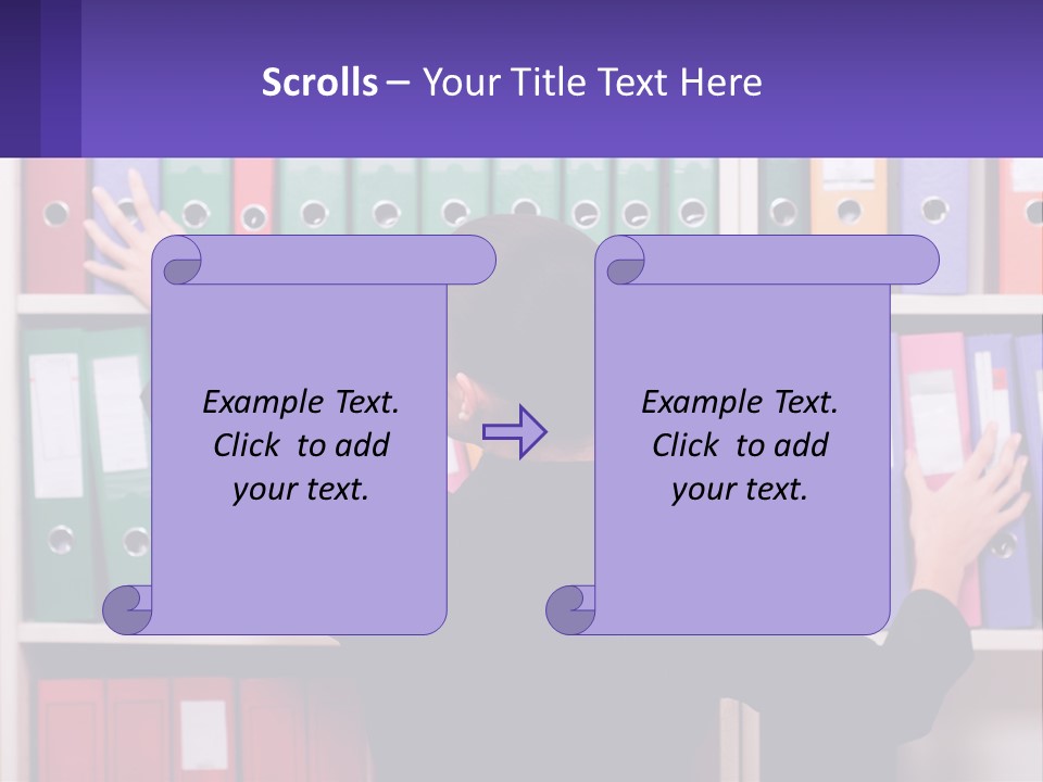 Holiday Beauty Stress PowerPoint Template