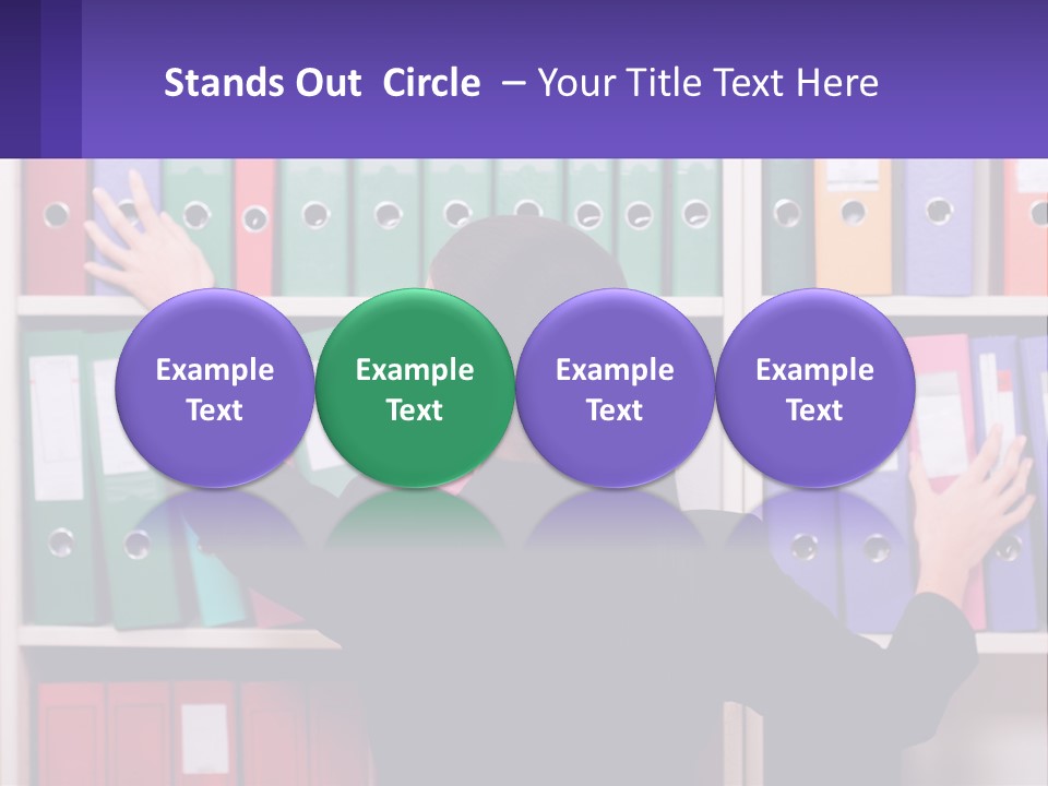 Holiday Beauty Stress PowerPoint Template