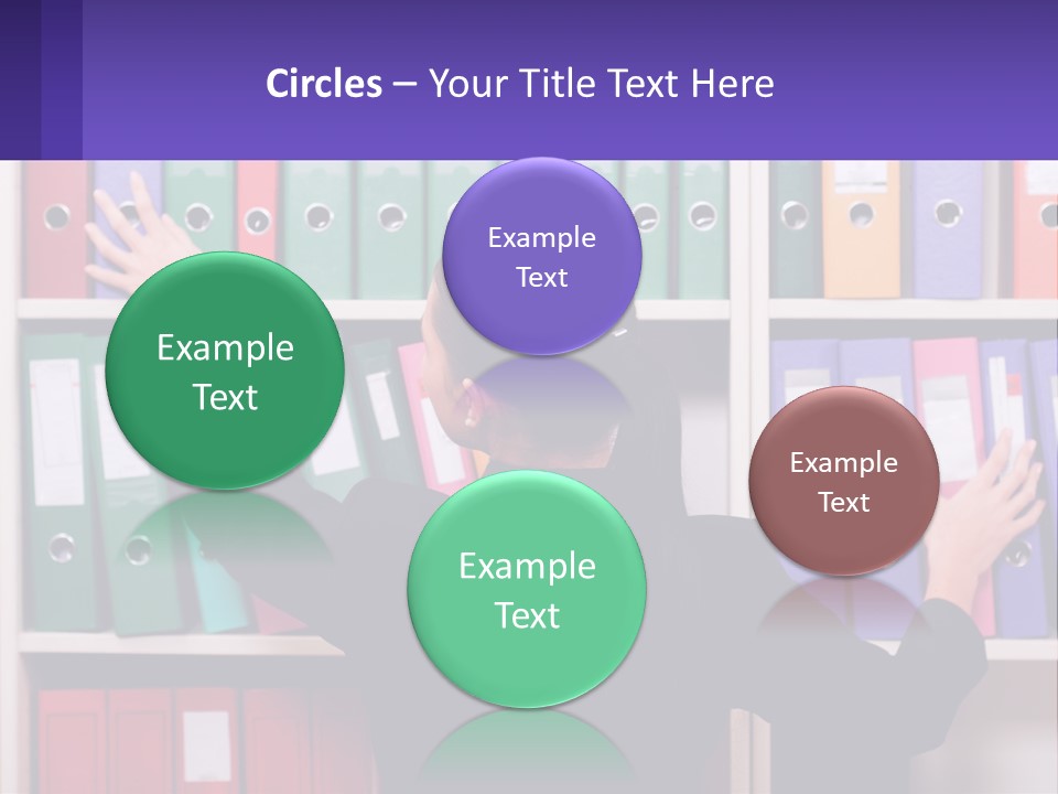 Holiday Beauty Stress PowerPoint Template