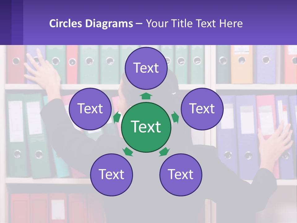 Holiday Beauty Stress PowerPoint Template