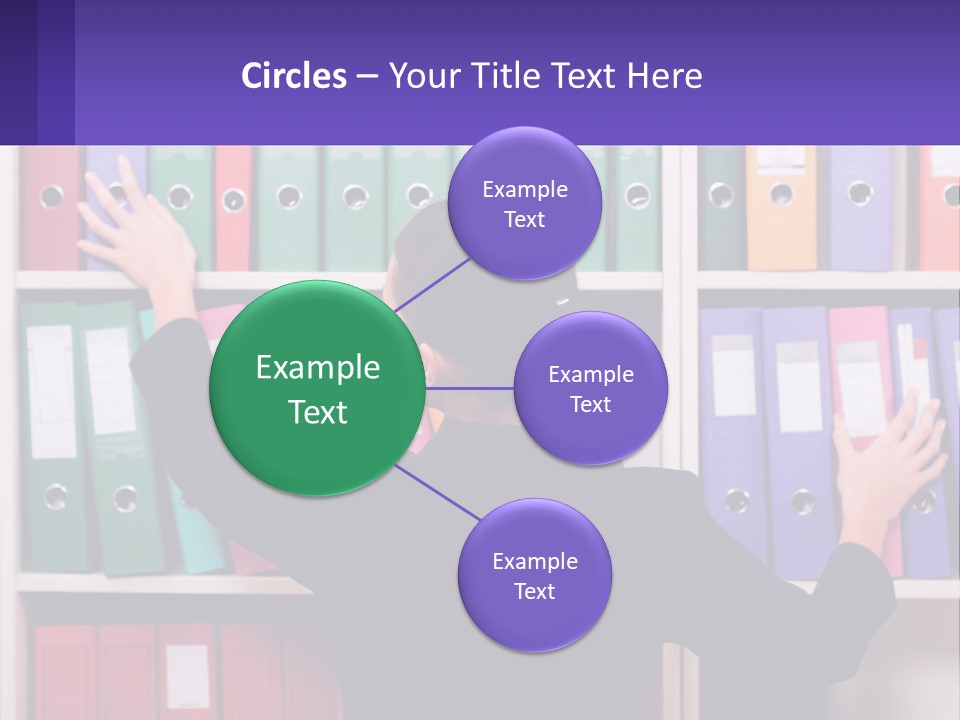 Holiday Beauty Stress PowerPoint Template