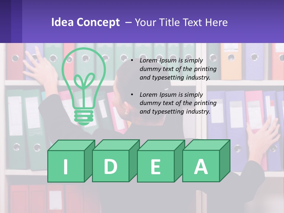 Holiday Beauty Stress PowerPoint Template