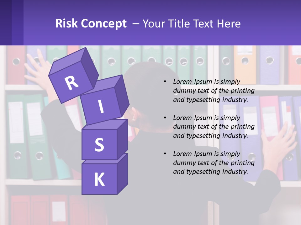 Holiday Beauty Stress PowerPoint Template