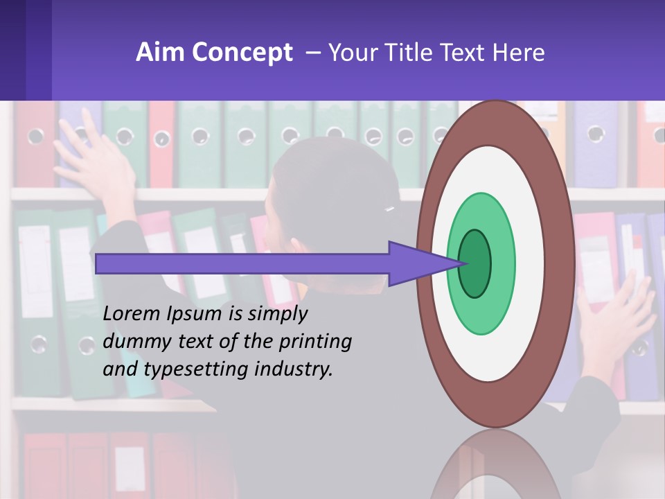 Holiday Beauty Stress PowerPoint Template