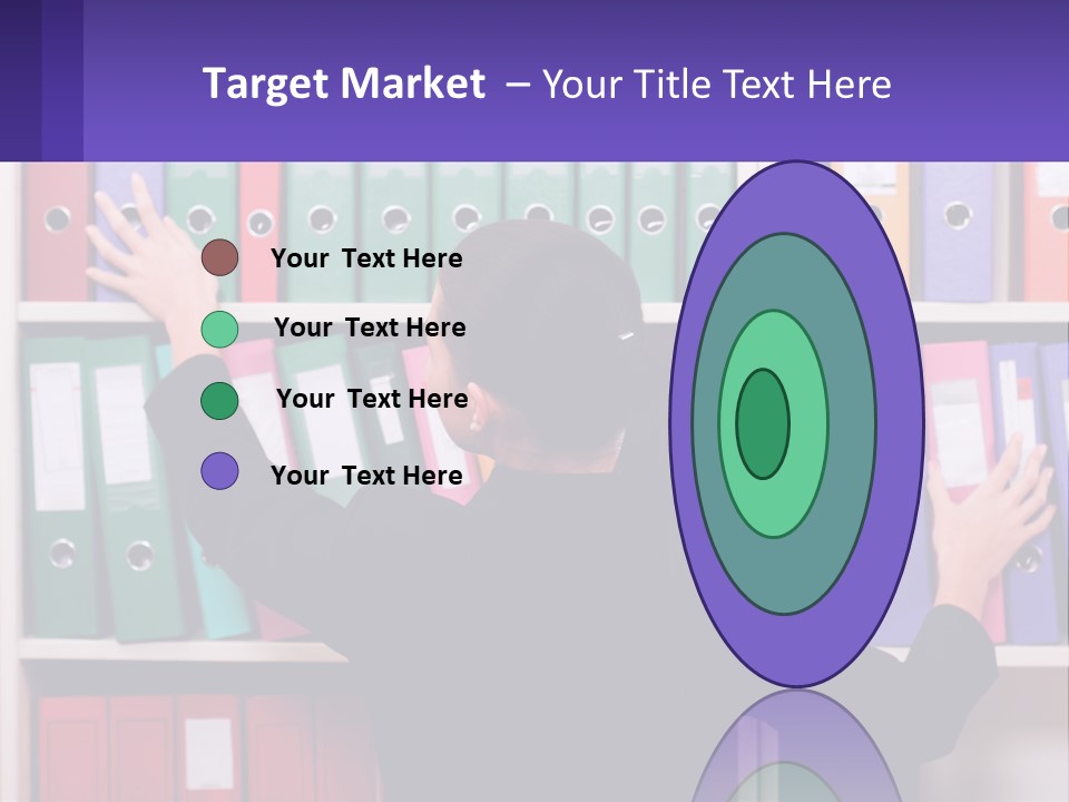 Holiday Beauty Stress PowerPoint Template