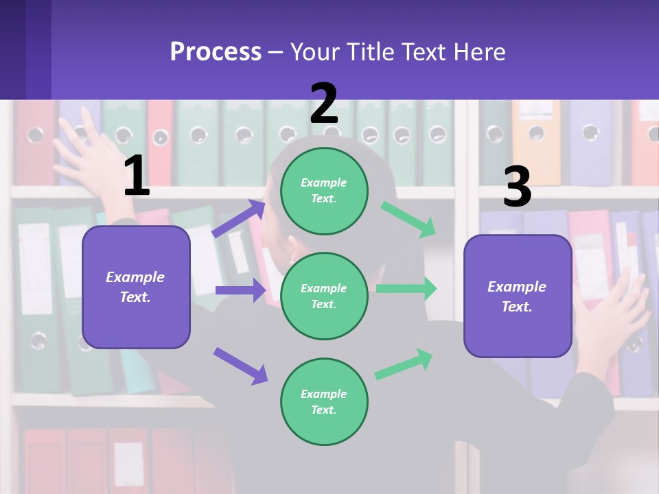 Holiday Beauty Stress PowerPoint Template