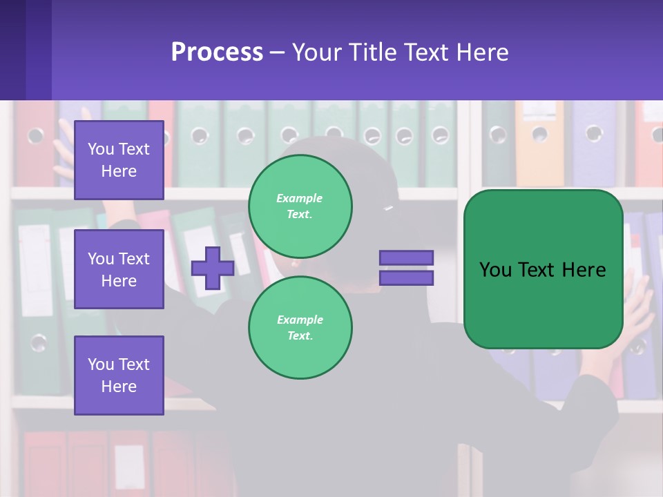 Holiday Beauty Stress PowerPoint Template