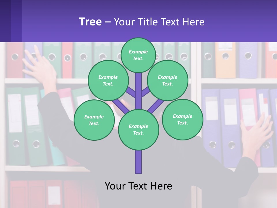 Holiday Beauty Stress PowerPoint Template
