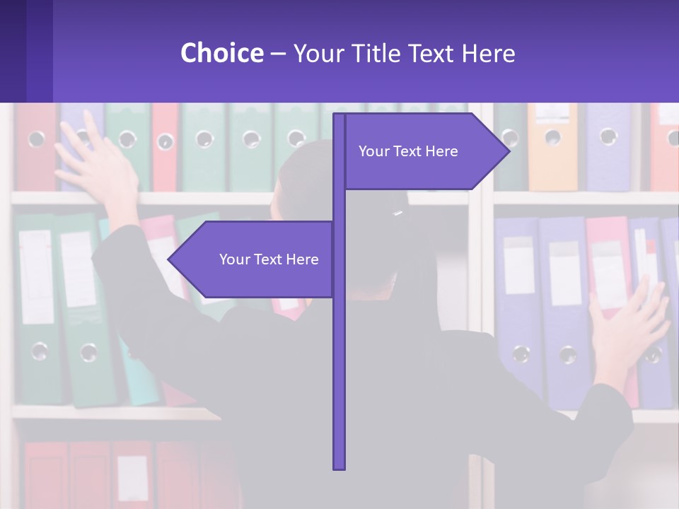 Holiday Beauty Stress PowerPoint Template