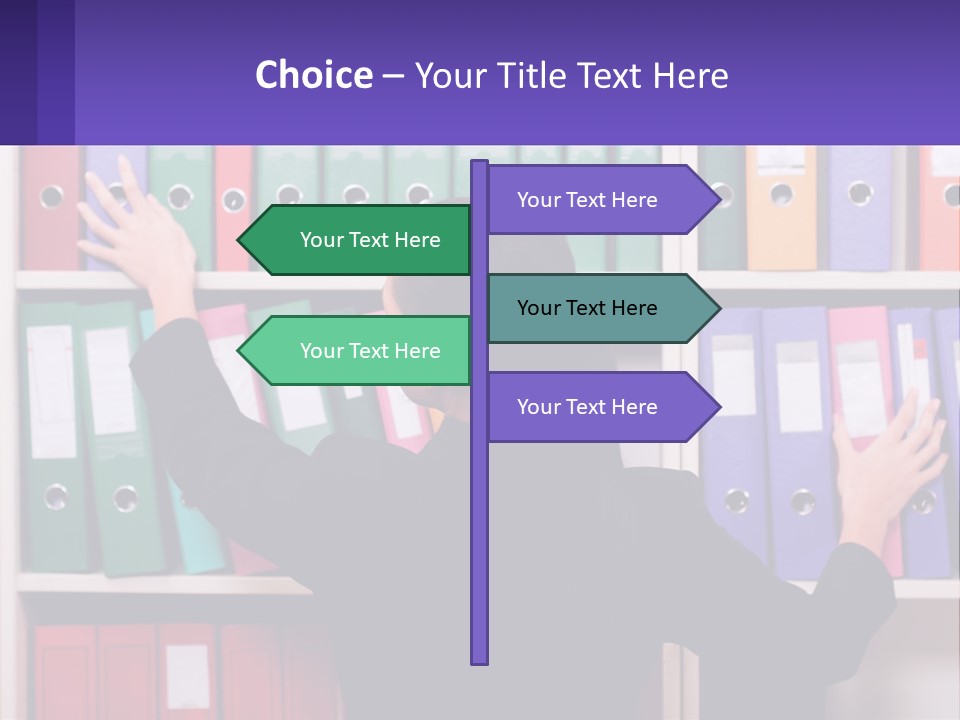 Holiday Beauty Stress PowerPoint Template