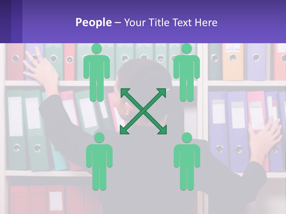 Holiday Beauty Stress PowerPoint Template