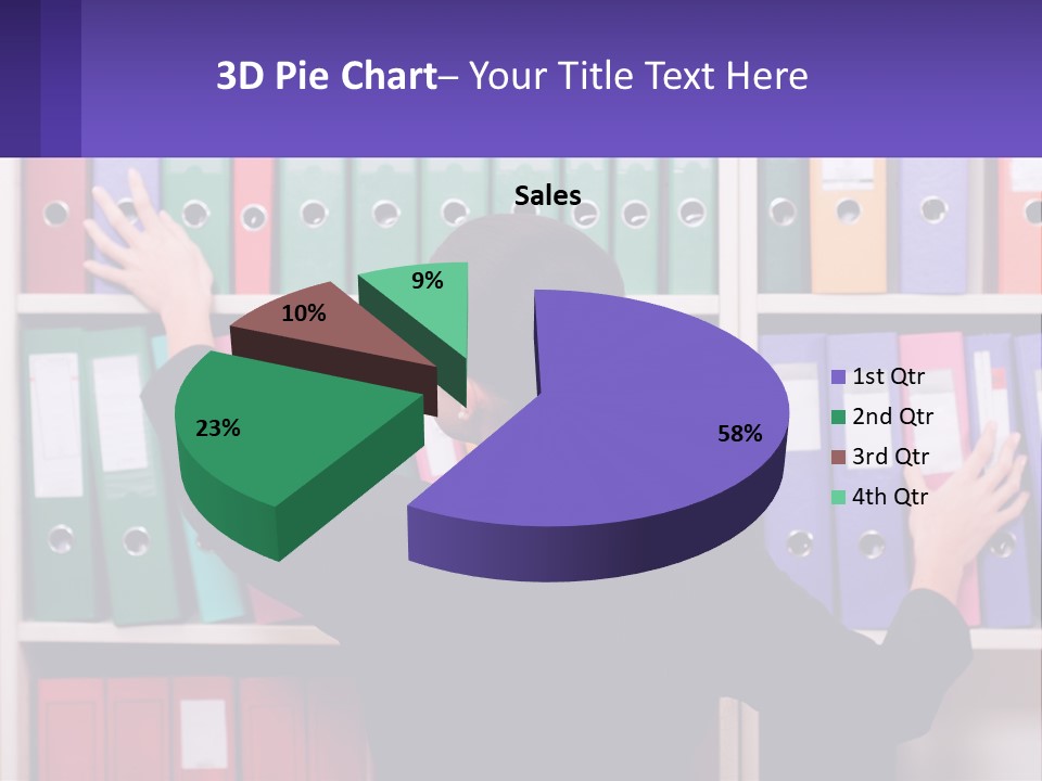 Holiday Beauty Stress PowerPoint Template