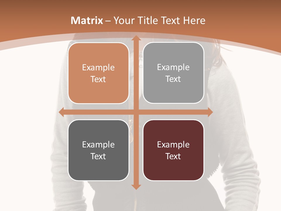 Skin Female Sleeves PowerPoint Template