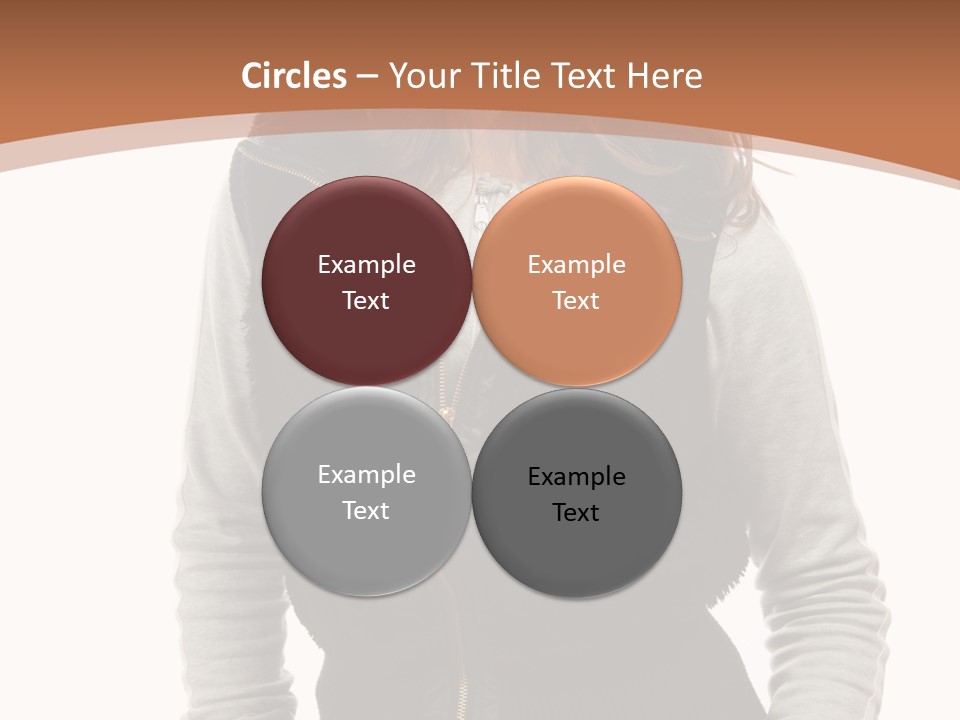 Skin Female Sleeves PowerPoint Template