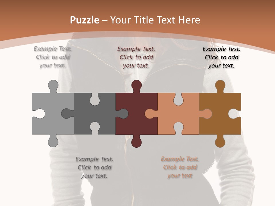 Skin Female Sleeves PowerPoint Template