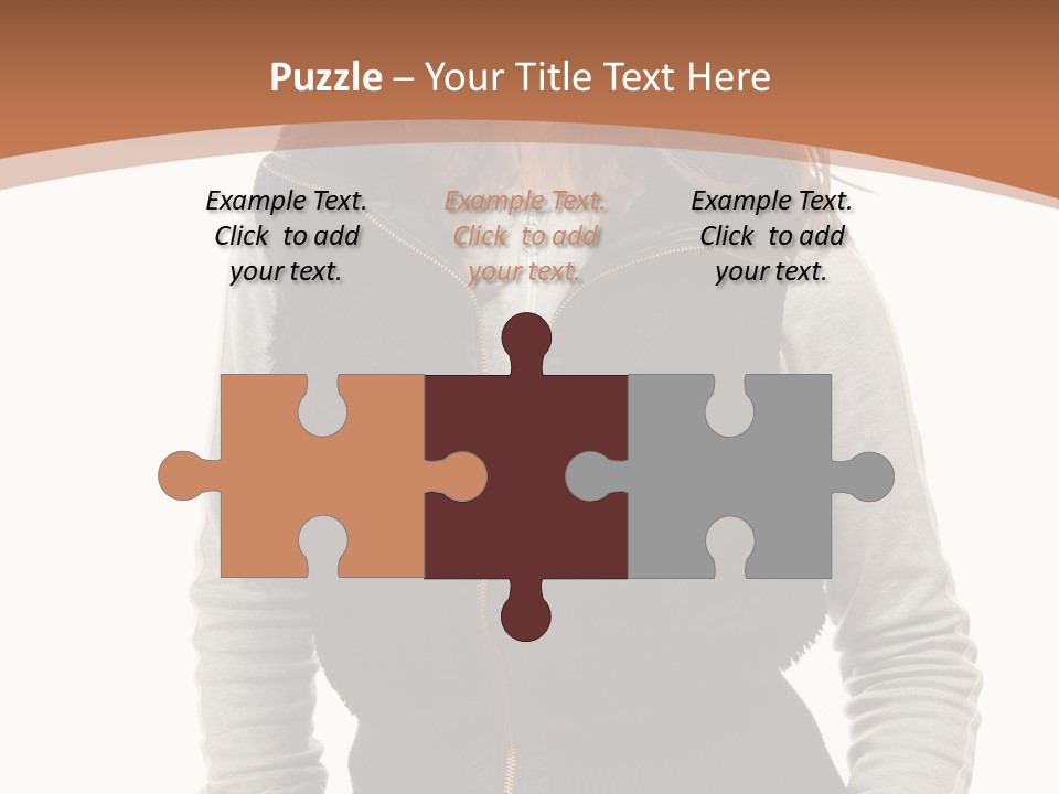 Skin Female Sleeves PowerPoint Template