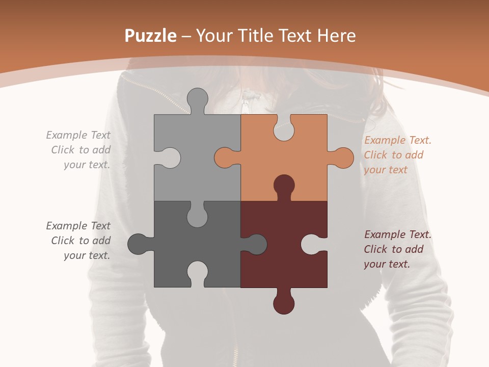 Skin Female Sleeves PowerPoint Template