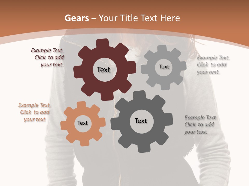 Skin Female Sleeves PowerPoint Template